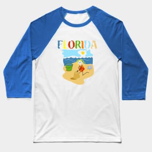 Florida Beach Baseball T-Shirt